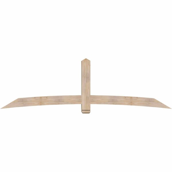 Ekena Millwork Bellingham Timber Gable Bracket, Douglas Fir, 108"W x 31 1/2"H x 5 1/2"D x 5 1/2"F, 7/12 Pitch GBW108X31X0606BEL00SDF - main